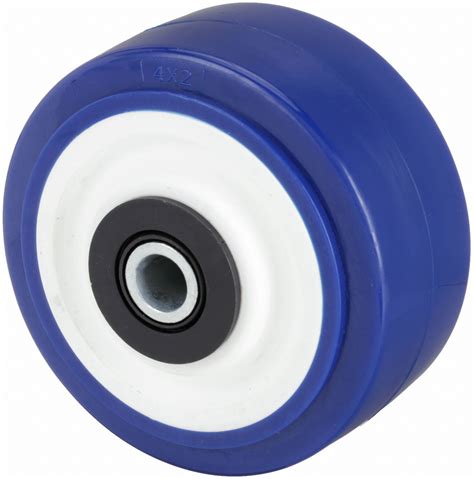 In Wheel Dia In Wheel Wd Polyurethane Tread On Aluminum Core