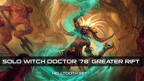 Diablo Witch Doctor Solo Grif Level Helltooth Set Patch