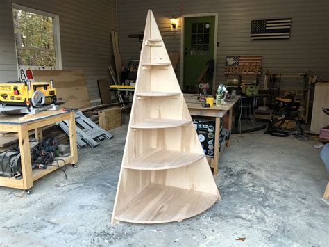 Christmas Village Display Tree Woodworks We Build Custom