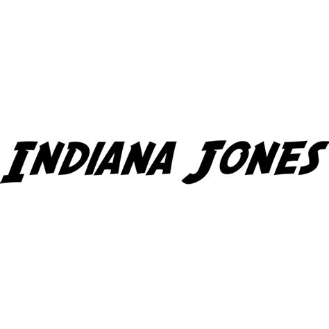 Indiana Jones Archives - Famous Fonts