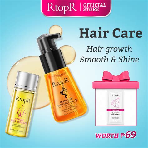 Rtopr Hair Grower Treatment Set Moroccan Prevent Hair Loss Product Hair Growth Essential Hair