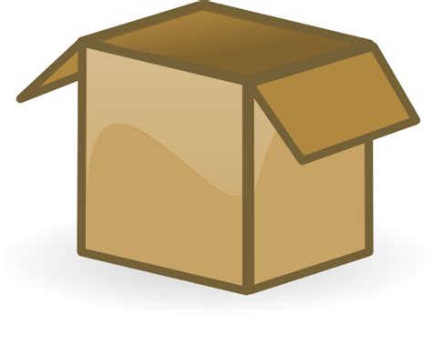 Open Box Clip Art At Vector Clip Art Online Royalty Free