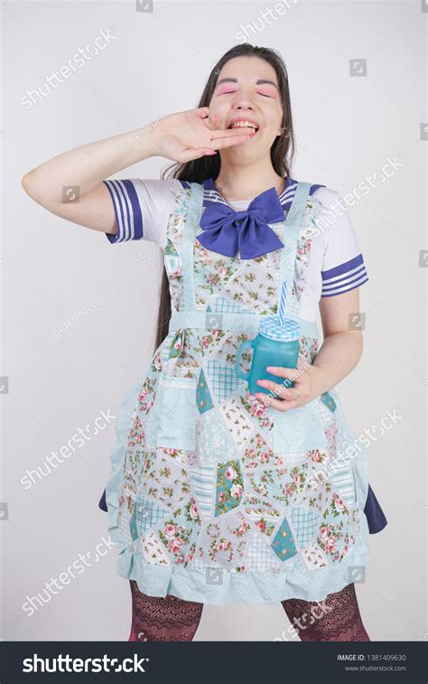 Charming Plus Size Anime Girl School Stock Photo 1381409630 | Shutterstock