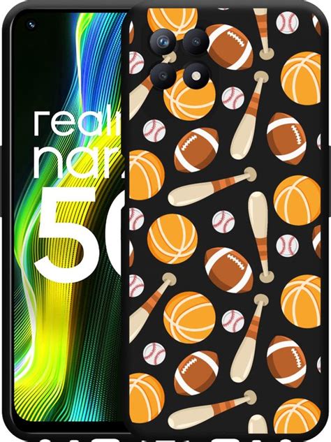 Realme Narzo Hoesje Zwart American Sports Designed By Cazy Bol