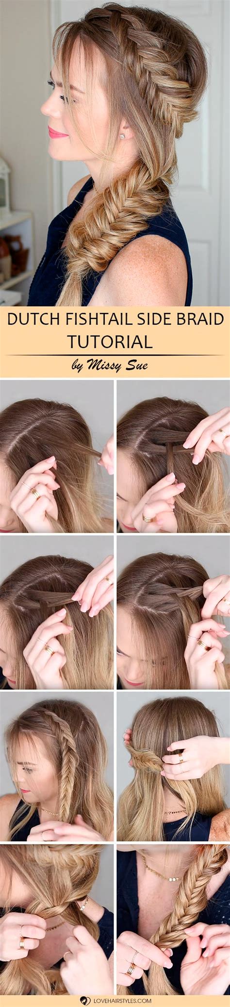 Fishtail Side Braid Tutorial