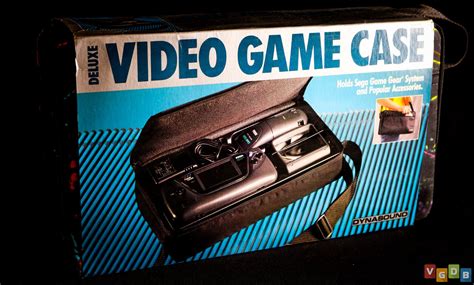 deluxe video game case  game gear vgdb video game data base