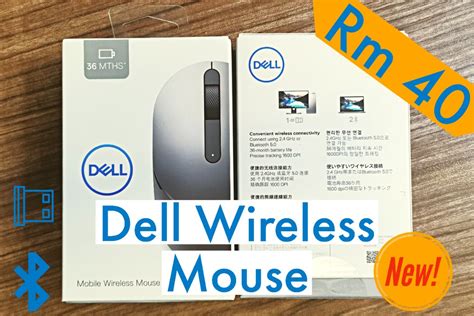 Dell Wireless Mouse (Bluetooth and dongle), Computers & Tech, Parts & Accessories, Mouse ...