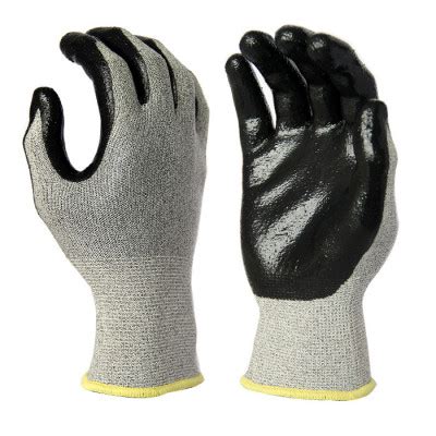 LXC100 13G HPPE Anti Cut Level 5 Latex Working Gloves Shandong Youmin