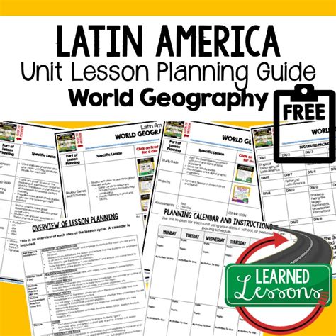 Learned Lessons Teaching Materials : World Geography Lesson Plan ...