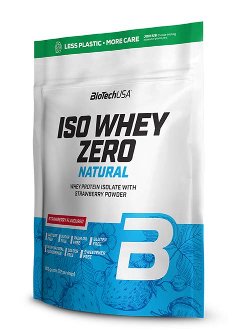 Iso Whey Zero Natural 1 816 Kg BioTech USA