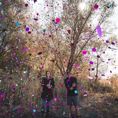 24 Powder Confetti Cannons Gender Reveal Both Smoke Etsy