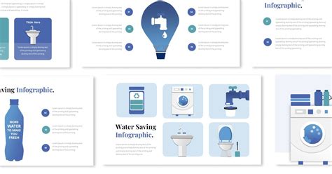 Water Saving Infographic Keynote, Presentation Templates - Envato Elements