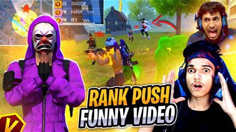 Grandmaster Rank Push Funny Moments 😂 Most Funniest 🤭 Gameplay Video 🔥