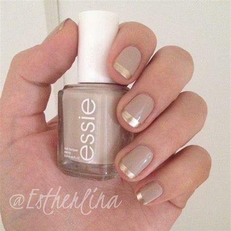 Essie Nude French Tips