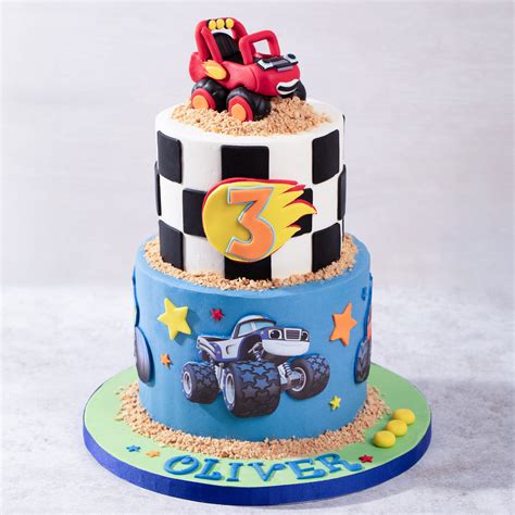 Blaze Monster Truck Cake