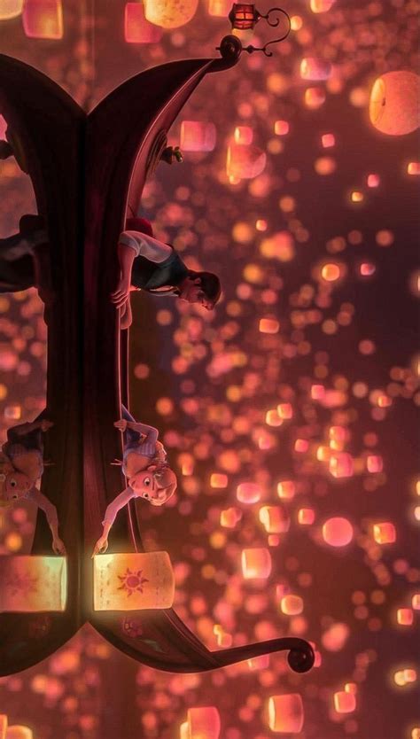 Pin By Amanda 🕊 On A Tangled Wallpaper Tangled Lanterns Scene