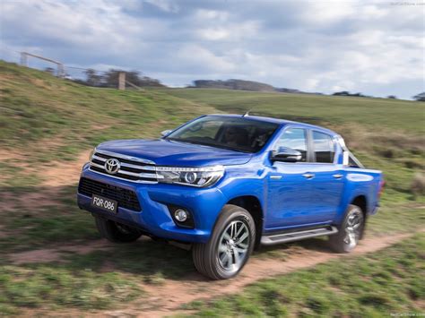 toyota, Hilux, 2016, Pickup, 4x4, Cars, Blue Wallpapers HD / Desktop ...