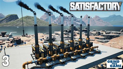 Satisfactory Coal Power Setup Reinforced Plates Factory Update 7