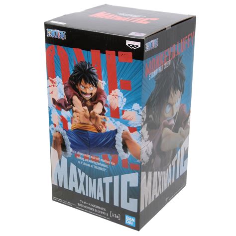 Banpresto One Piece Maximatic Monkey D Luffy Ii Figure Blue