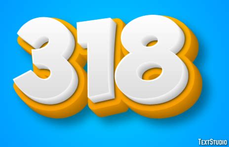 yellow white  text effect generator