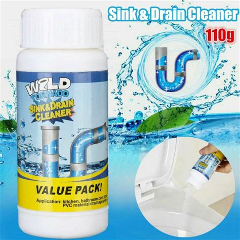 Crate Wild Tornado Powerful Sink And Drain Cleaner For Kitchen Toilet