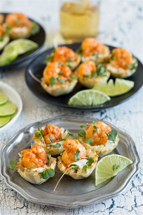 Tequila Lime Shrimp Phyllo Cups Nutmeg Nanny