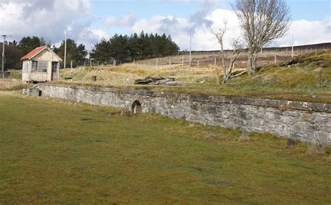 Former Goods Platform At Kinbrace © Rob Newman Geograph Britain