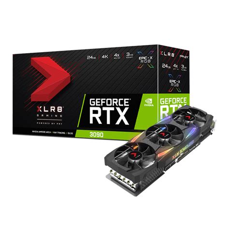 Купить PNY GeForce RTX 3090 XLR8 Gaming UPRISING EPIC-X VCG309024TFXMPB ...
