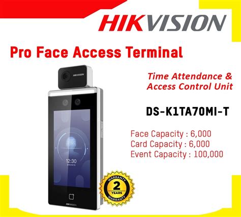 Ds K Ta Mi T Hikvision Pro Face Access Terminal In Sri Lanka