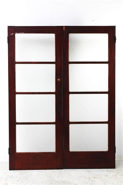 Sparkle Glass Double Doors | Renovators Paradise Double Doors