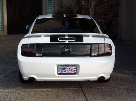 Black Gt Rear Decklid Emblem And Glossy Blackout Panel Ford Mustang Forum