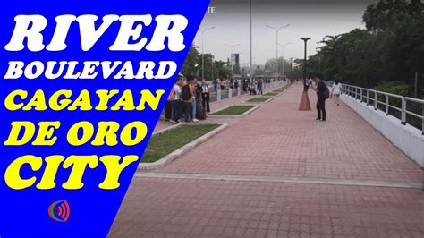 CAGAYAN DE ORO RIVER BOULEVARD REISEN YouTube