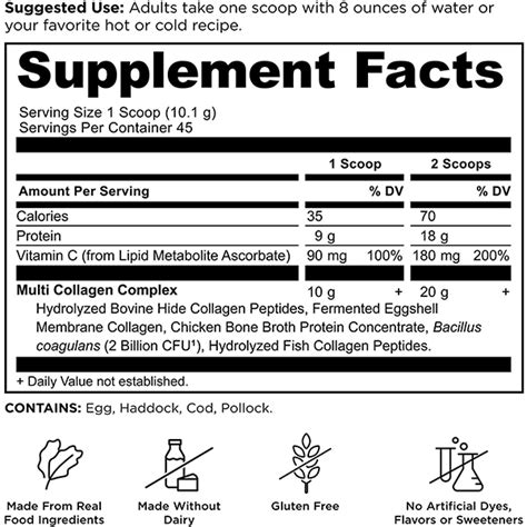 Ancient Nutrition Unflavored Multi Collagen Protein - Supplement.LK