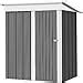 Amazon Gunji X Ft Shed Outdoor Storage Shed Metal Garden Shed