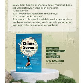 Jual Dunia Sophie Novel Grafis Filsafat Dari Socrates Hingga Galileo