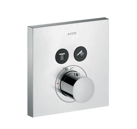 Axor Showerselect Thermostat For Concealed Installation Square For 2