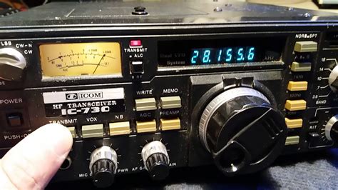 80 Icom IC 730 YouTube