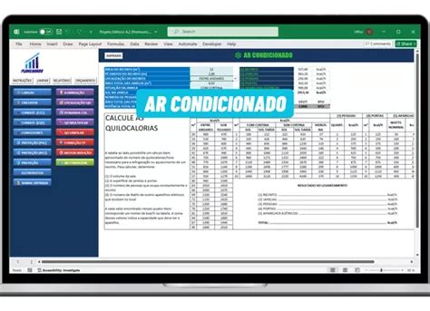 Planilha Dimensionamento Ar Condicionado
