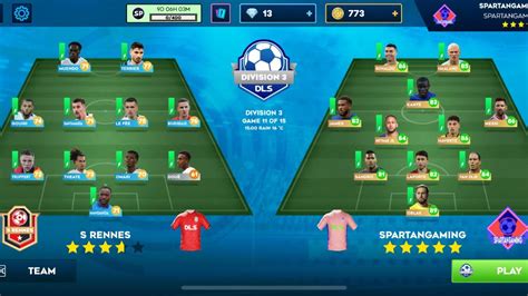 S Rennes Vs Spartangaming Division 3 Game 11 Of 15 Dls24 Mobile⚽️⚽️