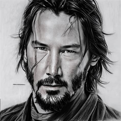 Keanu Reeves Drawing Pictures Make Drawing