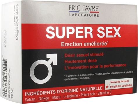 Eric Favre Super Sex 60 Capsules Bol