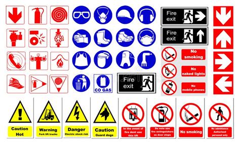 Iso 7010 Safety Signs And Symbols