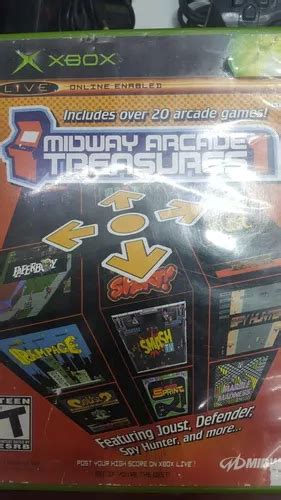 Midway Rcade Treasure Xbox Cl Sico F Sico Y Original En Venta En