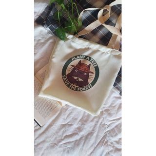 Sacola Ecobag Totoro Save The Forest Shopee Brasil