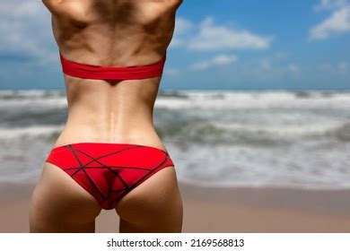 Ideal Womans Butt Hips Perfect Anticellulite Stock Photo 2169568813