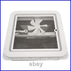 Rv Roof Vent Fan Cm Camper Van Motorhome Caravan With Mounting Trim