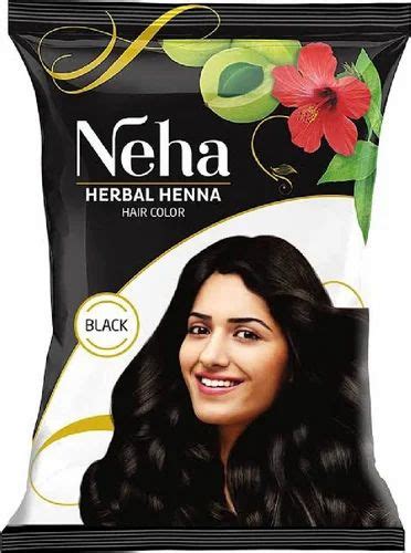 Black And Brown Color Neha Herbal Mehandi Packaging Type Polithin