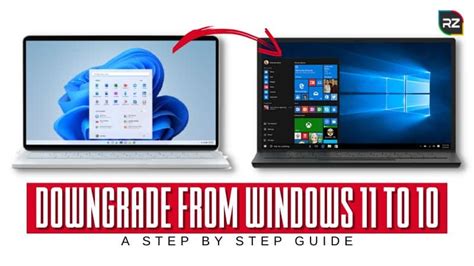 Downgrade From Windows 11 To 10 A Step By Step Guide