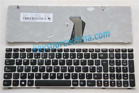 PN:25208175 Lenovo IdeaPad G580 G585 V580 Z580 WIN8 Laptop Keyboard UK Complete-UK Keyboard ...