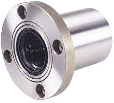 Round Flange Linear Motion Bushing LMF LUU Series Ball